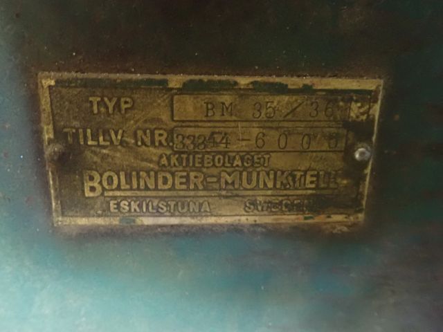 576307-24 BOLINDER MUNKTELL BM type 35/36 ALX713 -56