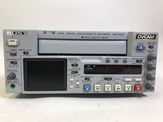 702659-2 Sony DSR45P PAL DVCAM Recorder / Nauhuri