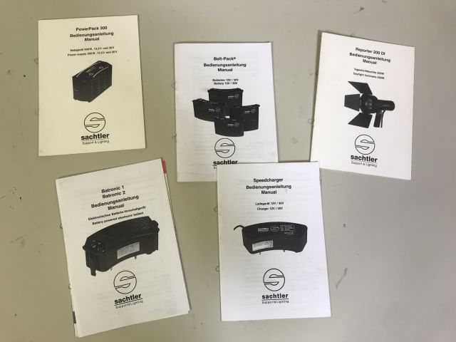 702734-8 Sachtler Reporter 200D Light Kit