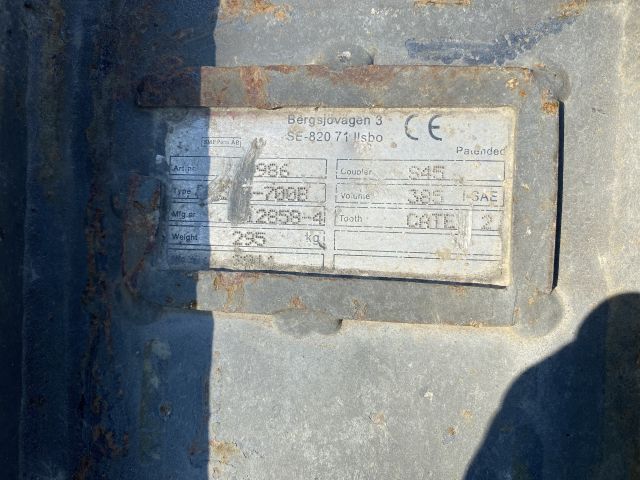 661314-35 Take Job Excavator TB175W from 2005