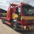 702871-5 Volvo FL240 4x2 salvage car transport 2007