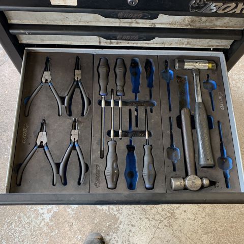 701393-6 Tool trolley Boxo, includes content