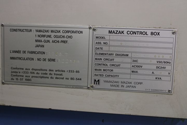 676424-4 Milling machine Mazak HTC-400 -96