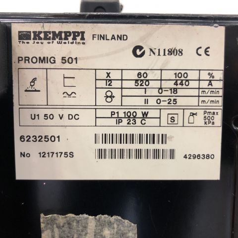 697105-13 Mig welding machine Kemppi Pro Evolution 3200