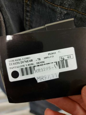 703402-3 Jeans Tom Rebl Size: 44