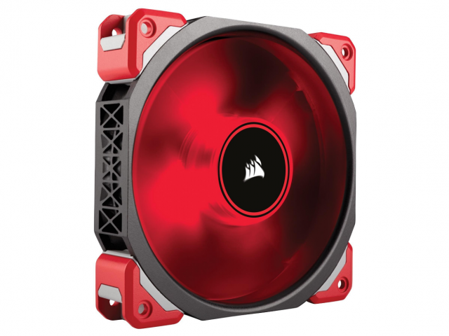 702781-1 Computer fans Corsair ML120 PRO LED Red, 120mm (3 pcs)