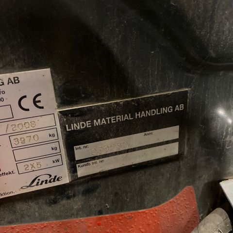 704183-17 Counterbalance truck Linde E20PHL-01 - 2008