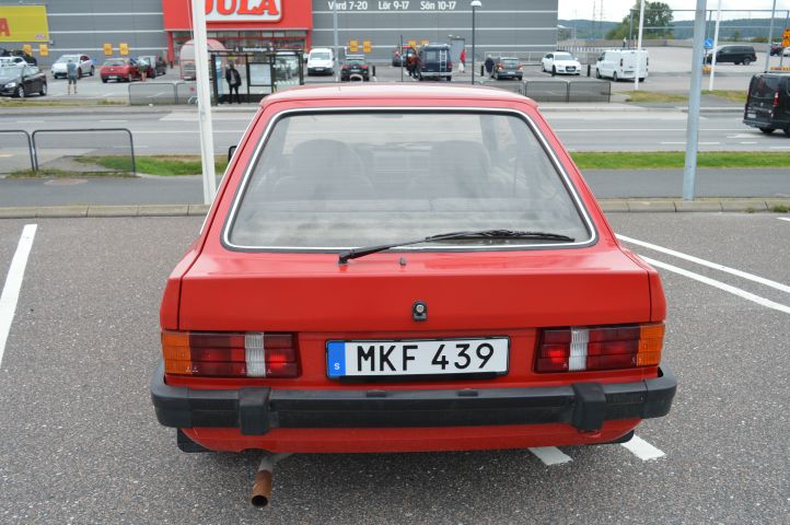 692321-5 Ford Escort 3-door 1.6 Manual, 65hp, 1986