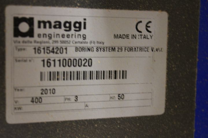 704175-14 Center tap drilling machine - Maggi Boring System 29