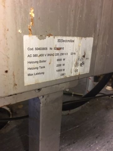 681973-3 Main dishwasher from Electrolux - WashTech 60