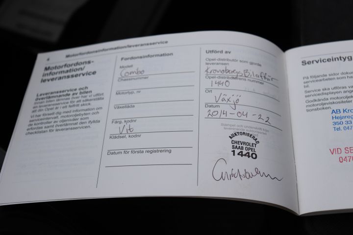 705256-18 Opel Combo Van 2400 1.6 CDTI Easytronic, 90hp, -14