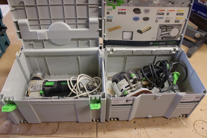 704264-10 Hand router & Jigsaw - Festool OF 1010 EBQ & PS1E