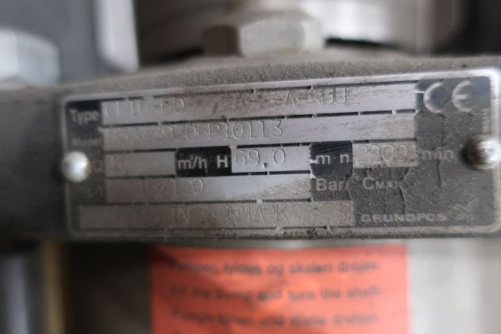 704778-5 2 pumps Grundfos CR16-60