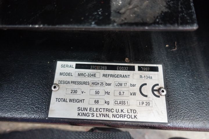 706312-8 AC Machine Sun MRC 334
