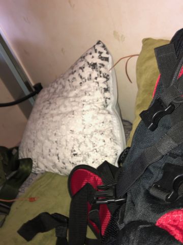 685894-3 2 backpacks Fjällräven Trapper 50, Frisport Corixa 45, sleeping hammock