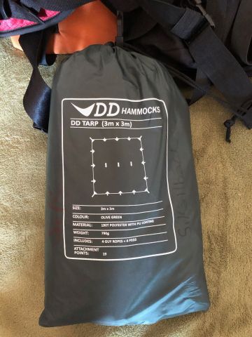 685894-6 2 backpacks Fjällräven Trapper 50, Frisport Corixa 45, sleeping hammock