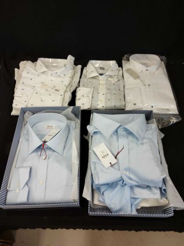 703474-16 Mixed Shirts 18 Eton, Fradi, Stenströms & Pasqui