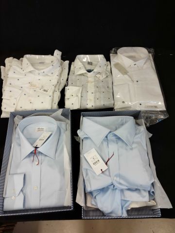 703474-17 Mixed Shirts 18 Eton, Fradi, Stenströms & Pasqui