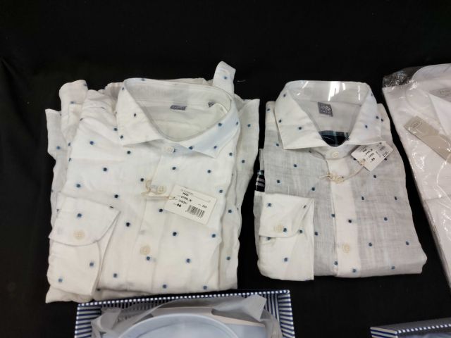 703474-22 Mixed Shirts 18 Eton, Fradi, Stenströms & Pasqui