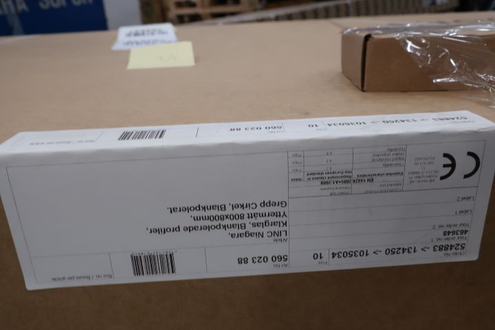 704646-2 Shower corner INR Linc Niagara Polished, 800x800 mm