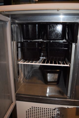 646391-9 Saladette glass top Adexa S903CG (136x70x133 cm)