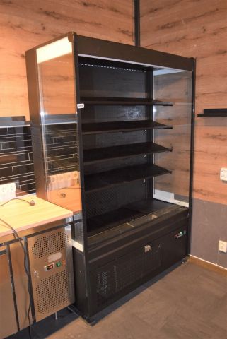 646393-2 Wall cooler Adexa BLF-1366 with night curtain (131x66x200 cm)