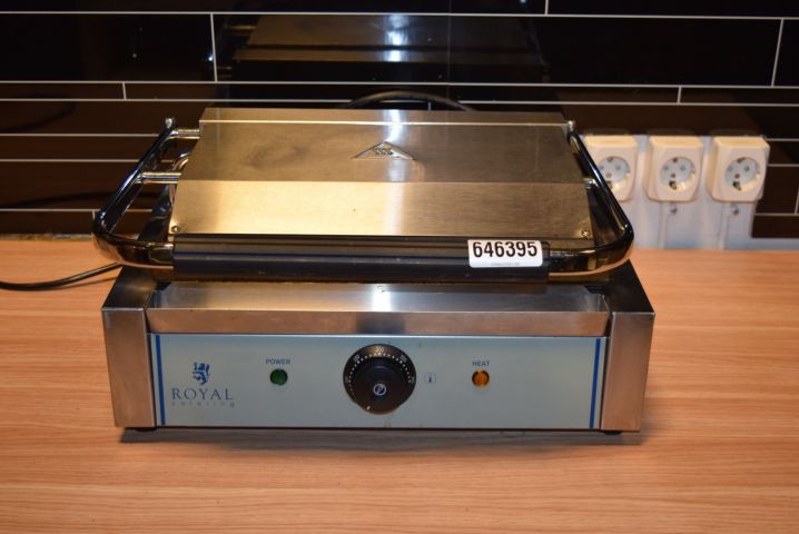 646395-1 Contact grill Roayl Catering RCKG-2200 ((43x20x33 cm)