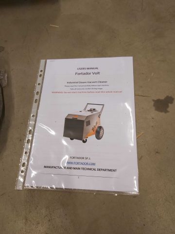 576346-18 Industrial steam cleaner Fortador Volt