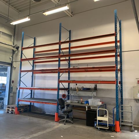702012-1 Pallet rack, material rack, packing bench