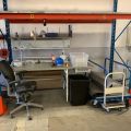 702012-2 Pallet rack, material rack, packing bench
