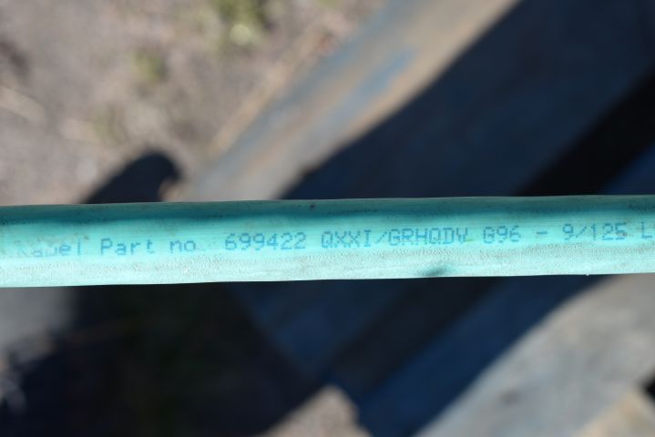 684800-4 Fiber cable from Draka - QXXI / GRHQDV G96 - 9/125 LSFROH