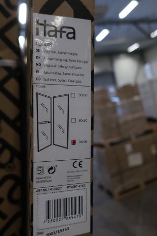 706793-2 Shower cabin Hafa Polaris Round 700x900 mm. Mixer assembly Right