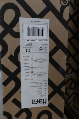 706793-4 Shower cabin Hafa Polaris Round 700x900 mm. Mixer assembly Right