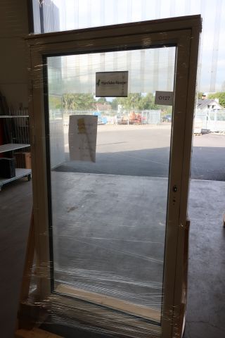 706568-2 Exterior window door Norrland wood 2-glass VH 1080x1980 mm