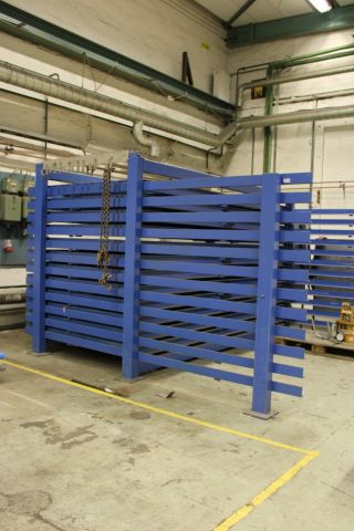 690996-3 Förvaringsställ för plåt "Plåtbyrå" 335x340x200cm