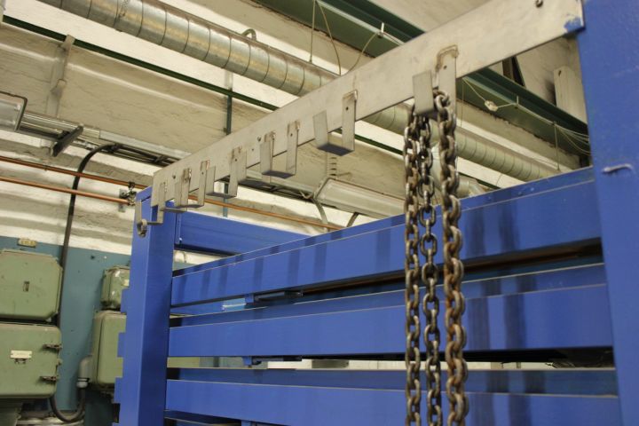 690996-4 Förvaringsställ för plåt "Plåtbyrå" 335x340x200cm