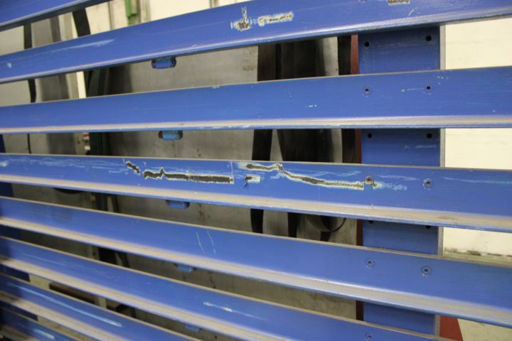 690996-9 Förvaringsställ för plåt "Plåtbyrå" 335x340x200cm