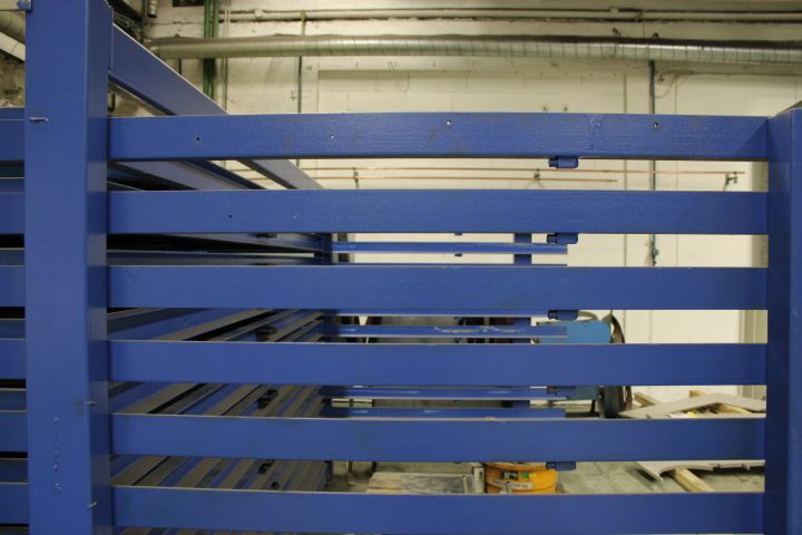 690996-11 Förvaringsställ för plåt "Plåtbyrå" 335x340x200cm