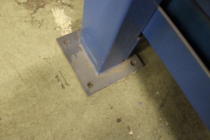 690996-12 Förvaringsställ för plåt "Plåtbyrå" 335x340x200cm