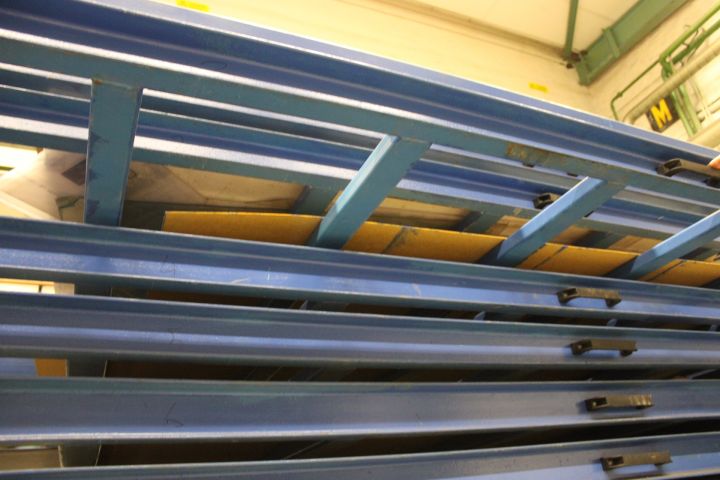 690996-13 Förvaringsställ för plåt "Plåtbyrå" 335x340x200cm