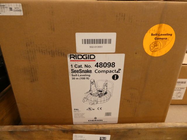 705057-6 Inspection camera Ridgid Seesnake Compact2 30 meters