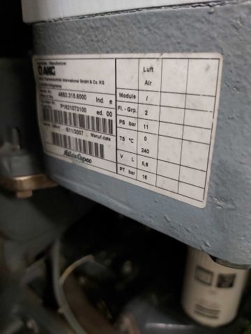 708077-12 Industrial compressor Atlas Copco ZT 75 VSD FF