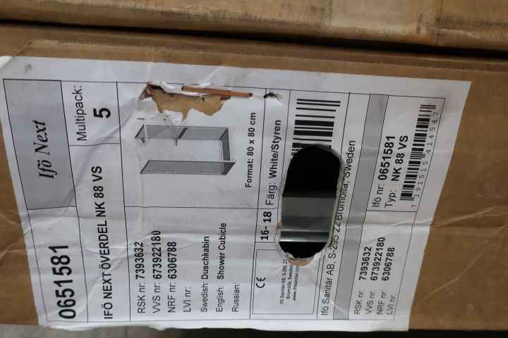 707958-3 Shower cabin IFÖ Next NK VS 70x90