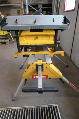 447719-6 DeWalt table circular saw DW 745 -QS with stand DE7400