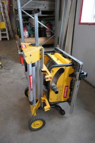 447719-12 DeWalt table circular saw DW 745 -QS with stand DE7400