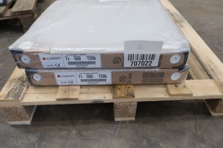 707022-2 2 pcs Radiator compact curant panel 500x1200