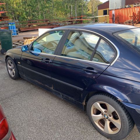 702277-8 BMW 320i Sedan Manual, 170hp, -2001 rep obj