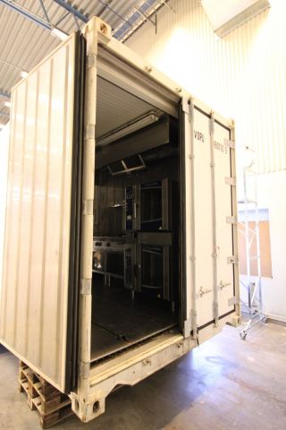 699164-6 Isolerad kökscontainer 40" med full köksutrustning från Electrolux