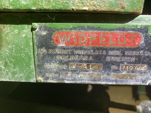 709290-5 Slipmaskin Widfeldt W-SL