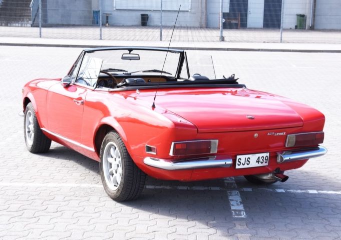 709521-5 Fiat 124 Spider 1600 Sport -71 (SJS439) # UPDATED WITH MORE PICTURES #